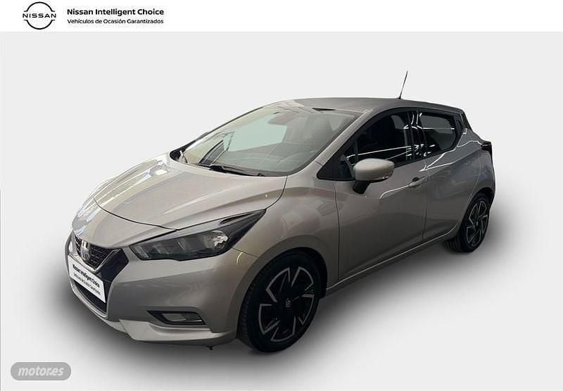 Gris / plateado Usado 2022 Nissan Micra Acenta Berlina | 14.595 € (Precio justo) - Imagen 1/4