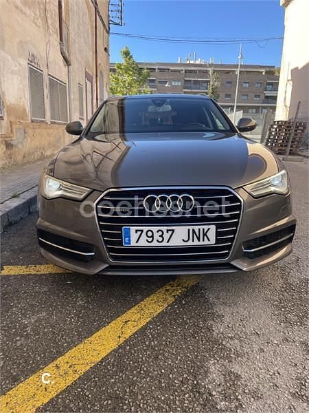 Usado Audi A6 190 CV (139 kW) 2016 Gris / plata Familiar