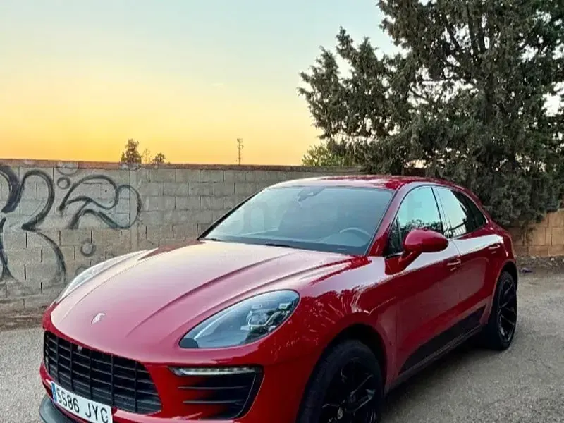 Usado Porsche Macan S Diesel 258 CV (189 kW) 2017 Granate SUV