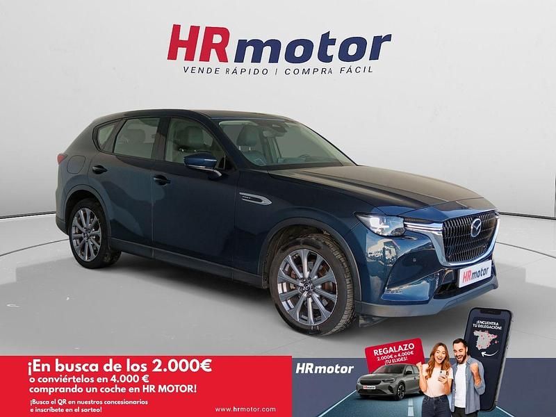 Negro Usado 2023 Mazda CX-60 Exclusive-Line SUV | 31.590 € - Imagen 1/4