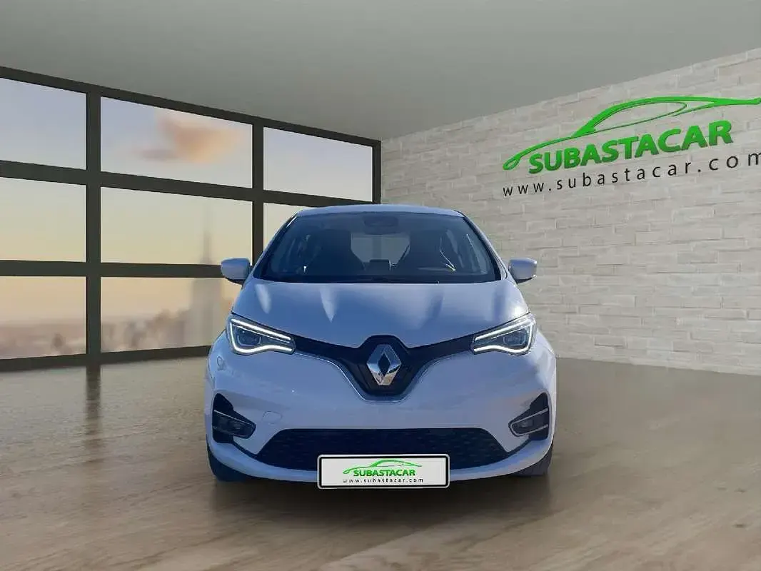 Usado Renault Zoe Intens 100 kW (136 CV) 2021 Blanco Utilitario