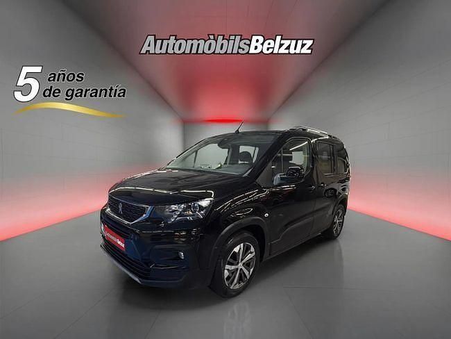 Usado Peugeot Rifter Active 110 CV (80 kW) 2019 Negro Monovolumen