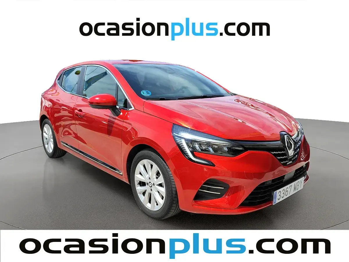 Usado Renault Clio V Zen 140 CV (102 kW) 2022 Rojo Utilitario