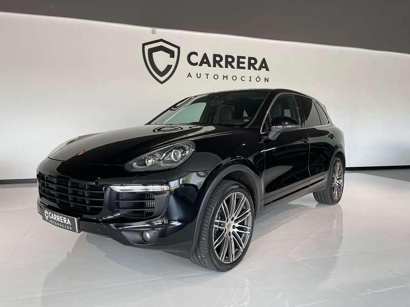 Negro Usado 2016 Porsche Cayenne SUV | 33.990 € (Precio justo) - Imagen 1/4