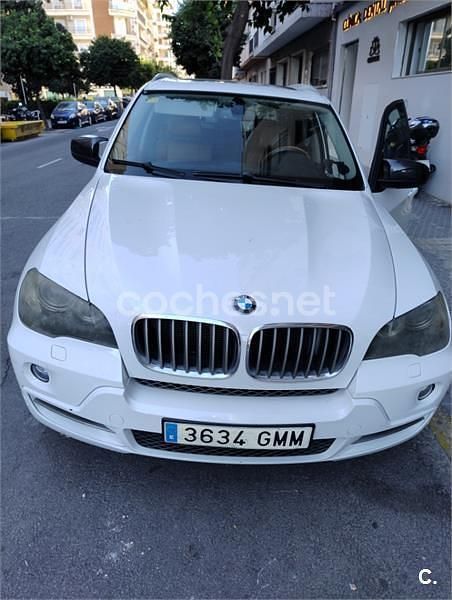 Usado BMW X5 235 CV (172 kW) 2009 Blanco SUV