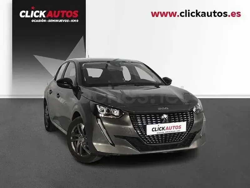 Usado Peugeot 208 Active 75 CV (55 kW) 2022 Gris / plata Utilitario