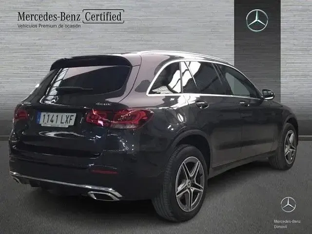 Usado Mercedes GLC300e 306 CV (225 kW) 2022 Gris grafito SUV