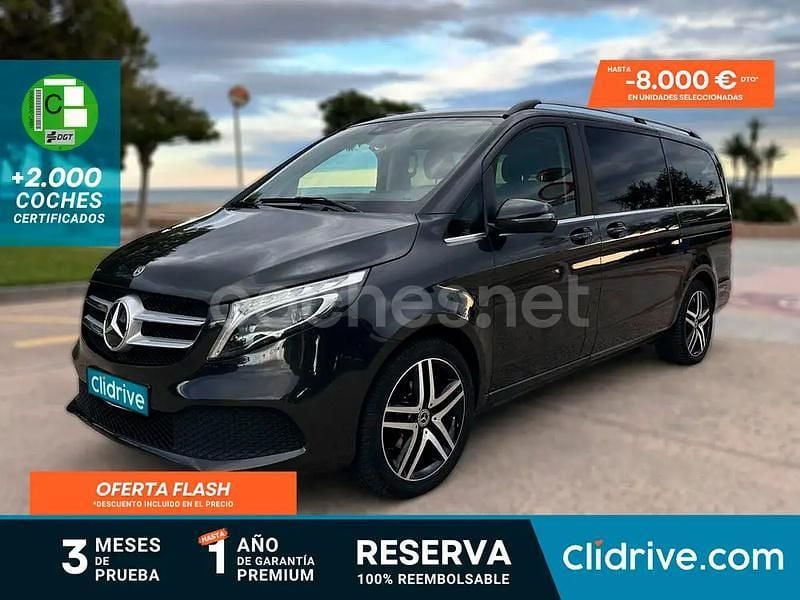 Gris / plata Usado 2022 Mercedes V220 Avantgarde Monovolumen | 55.190 € (Caro) - Imagen 1/3