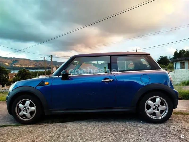 Usado Mini ONE 90 CV (66 kW) 2007 Azul Utilitario