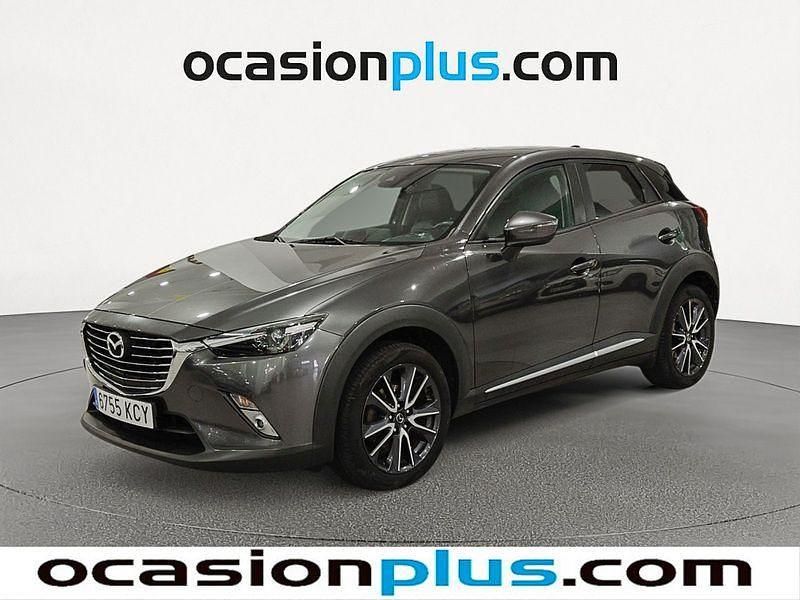 Usado Mazda CX-3 Luxury 105 CV (77 kW) 2017 Gris SUV