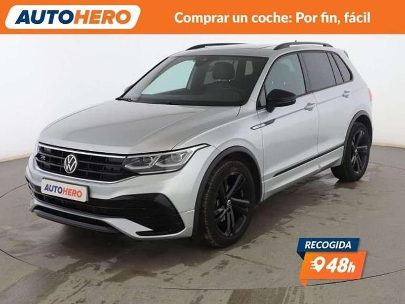 Usado VW Tiguan R-line 150 CV (110 kW) 2021 Gris SUV