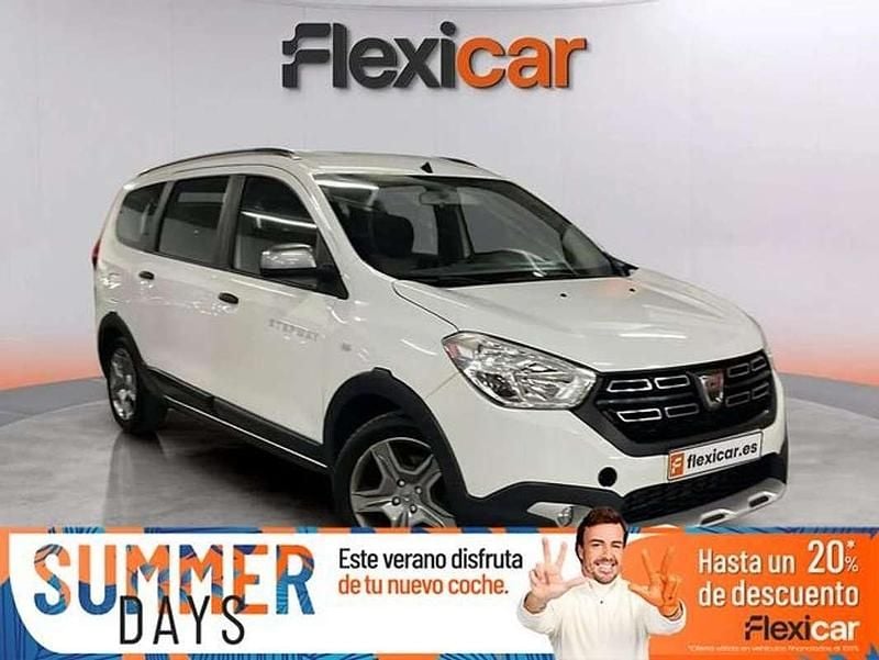 Blanco Usado 2022 Dacia Lodgy Comfort Plus Monovolumen | 13.790 € (Precio justo) - Imagen 1/4