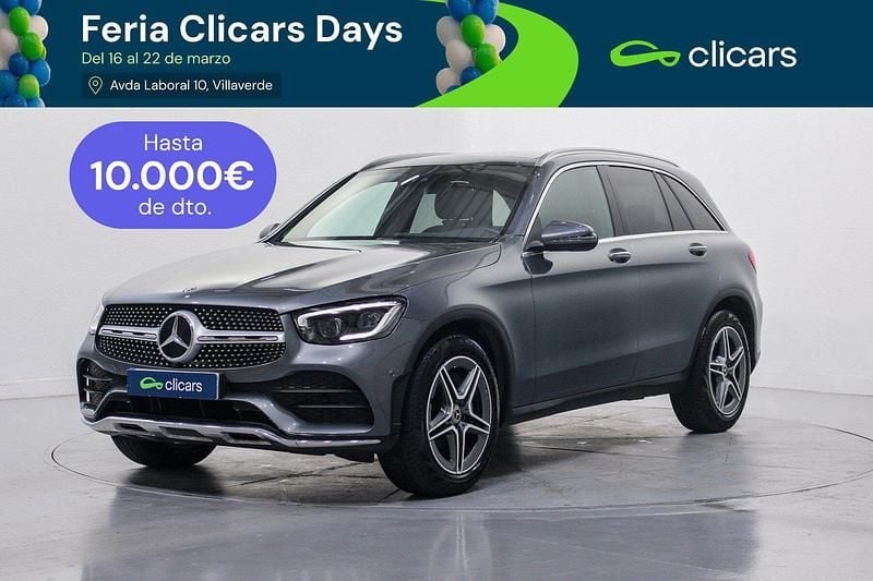 Usado Mercedes GLC300 245 CV (180 kW) 2020 Gris / plata Coupe