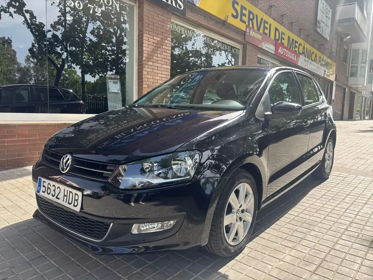 Usado VW Polo Sport 105 CV (77 kW) 2011 Negro Utilitario