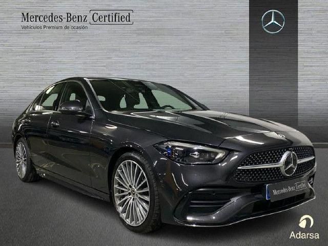 Usado Mercedes C200 AMG line 163 CV (119 kW) 2023 Gris grafito Berlina