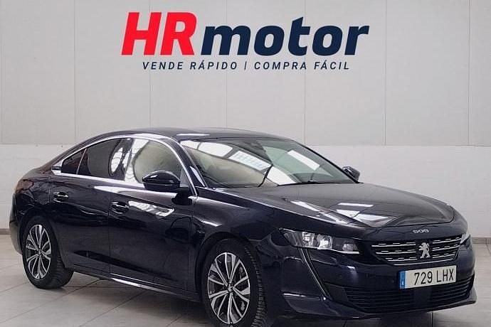 Usado Peugeot 508 Allure 225 CV (165 kW) 2020 Azul Berlina