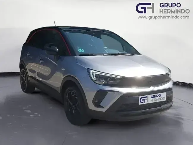 Usado Opel Crossland GS Line 110 HP (80 kW) 2022 Cinzento SUV