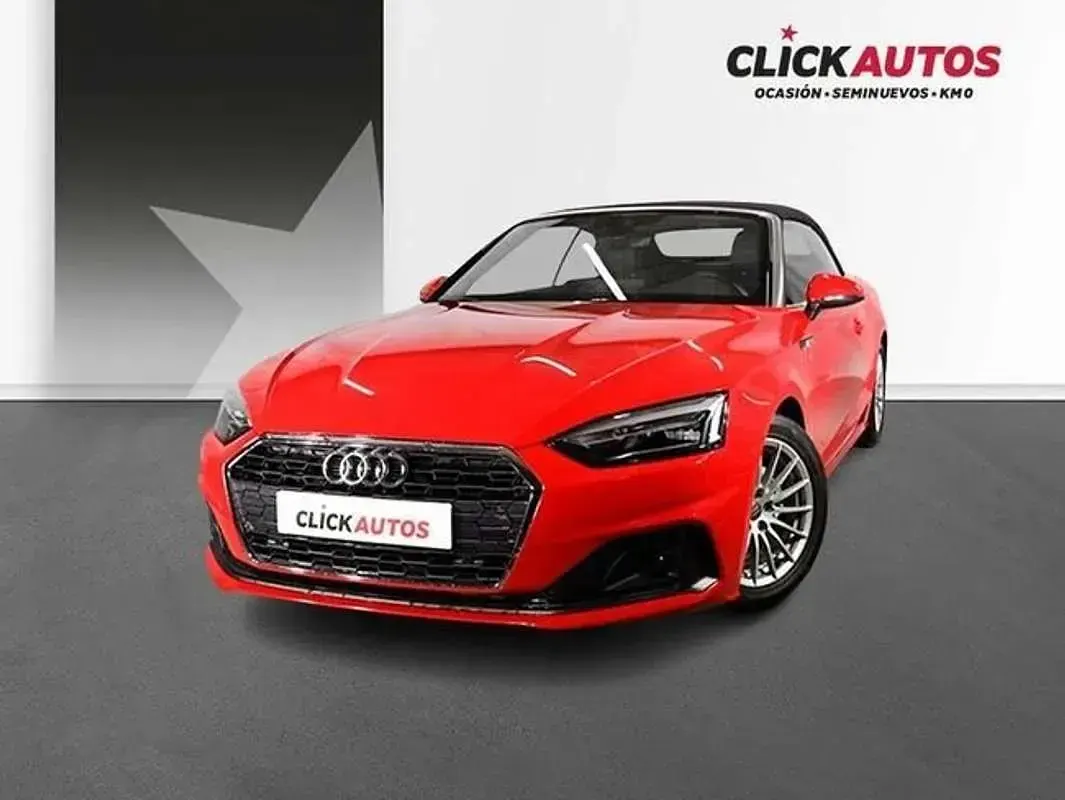 Usado Audi A5 Cabriolet 165 CV (121 kW) 2020 Rojo Descapotable