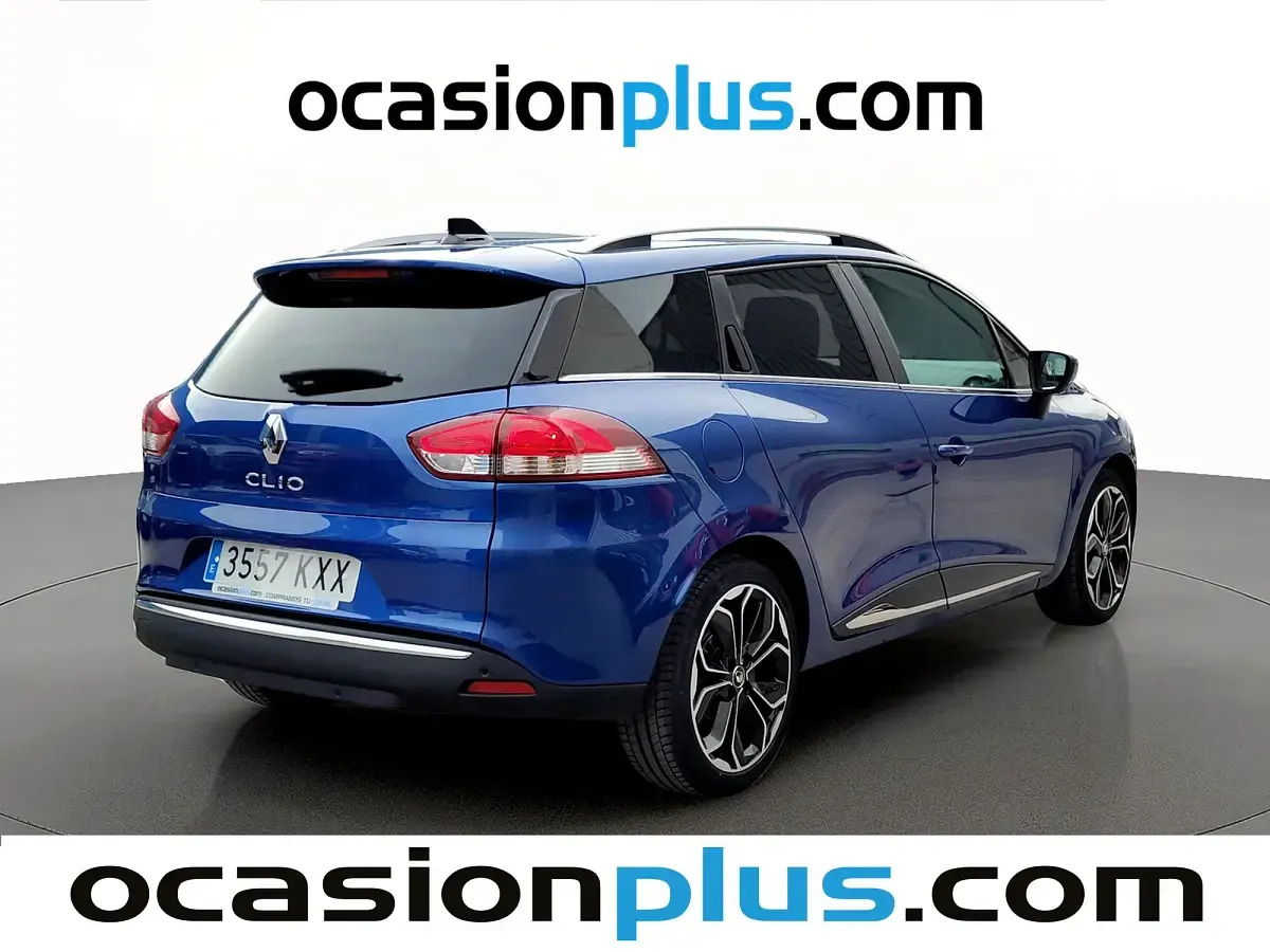 Usado Renault Clio IV Zen 90 CV (66 kW) 2019 Azul Utilitario