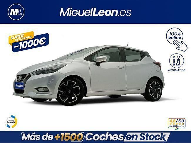 Usado Nissan Micra Acenta 92 CV (67 kW) 2021 Gris / plata Utilitario
