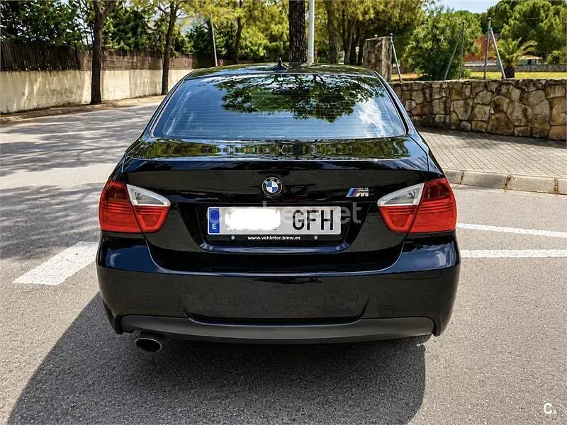 Usado BMW 320 Sport Line 163 CV (119 kW) 2008 Negro Berlina