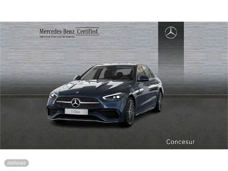 Azul sodalita Usado 2024 Mercedes C220 Berlina | 45.900 € (Precio justo) - Imagen 1/4