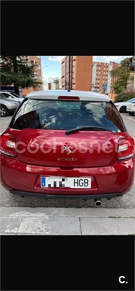 Usado DS Automobiles DS3 Style 120 CV (88 kW) 2015 Rojo Berlina