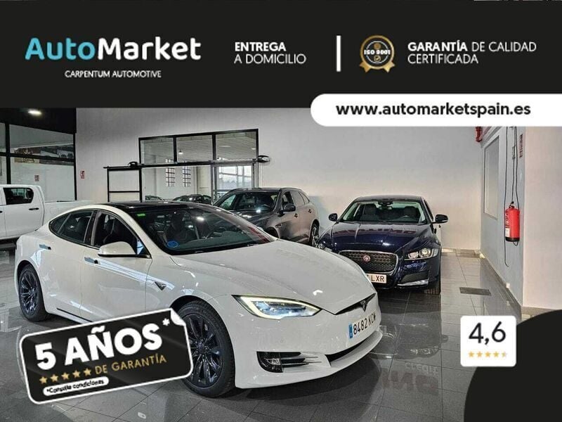 Blanco Usado 2017 Tesla Model X SUV | 55.900 € (Caro) - Imagen 1/3