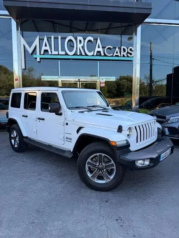 Usado Jeep Wrangler Unlimited Sahara 268 CV (197 kW) 2020 Blanco SUV