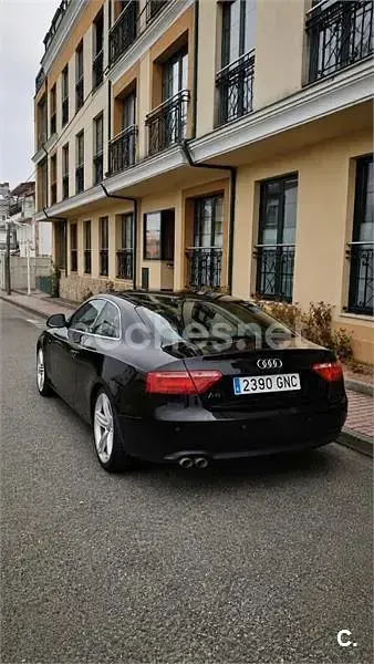 Usado Audi A5 S-Line 170 CV (125 kW) 2009 Negro Coupe