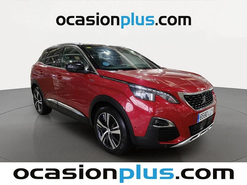 Usado Peugeot 3008 GT-line 130 CV (95 kW) 2019 Rojo SUV