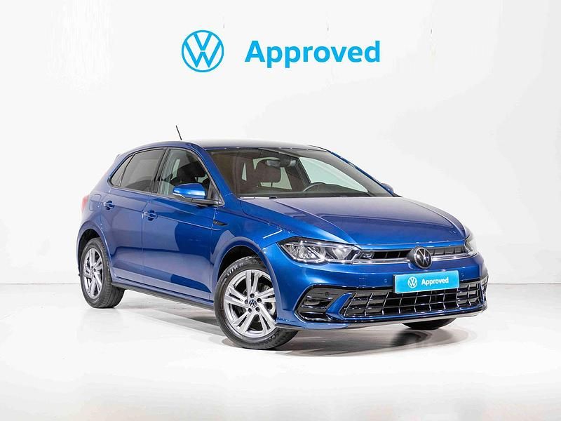 Azul Usado 2022 VW Polo R-line Coupe | 18.350 € - Imagen 1/4