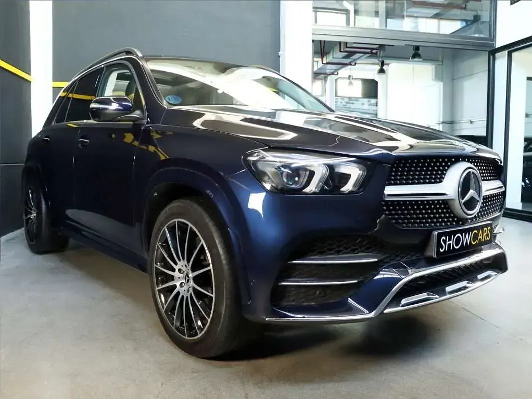 Usado Mercedes GLE300 272 CV (200 kW) 2022 Azul SUV