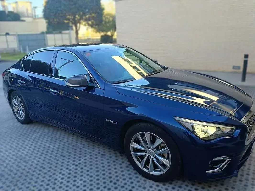 Usado Infiniti Q50 Sport Tech 364 CV (267 kW) 2019 Azul Berlina