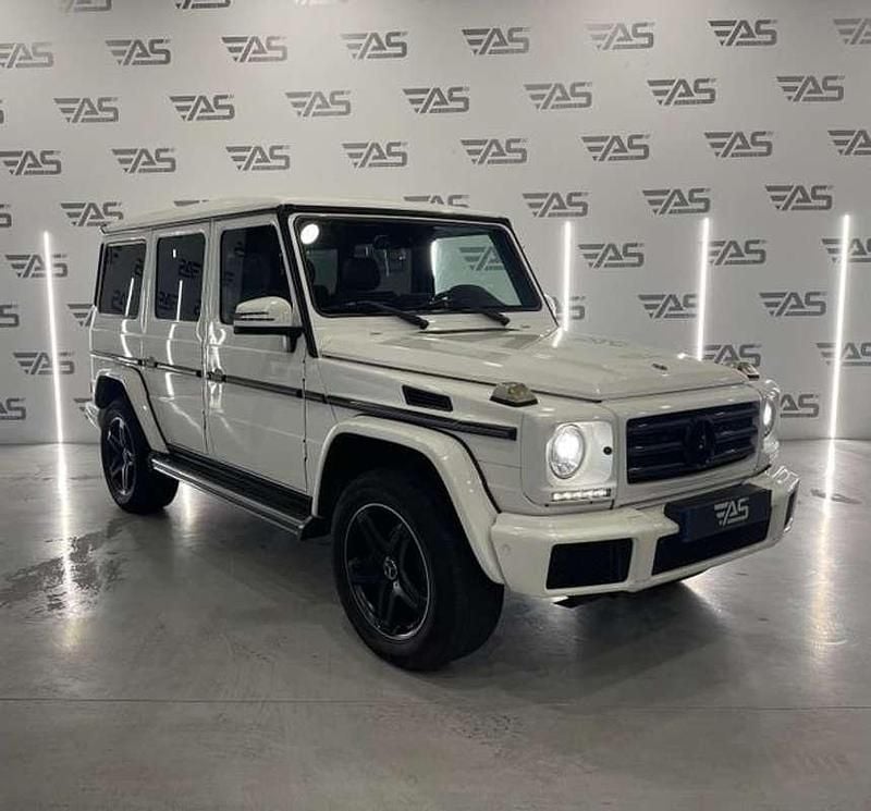 Usado Mercedes G350 286 CV (210 kW) 2017 Blanco SUV