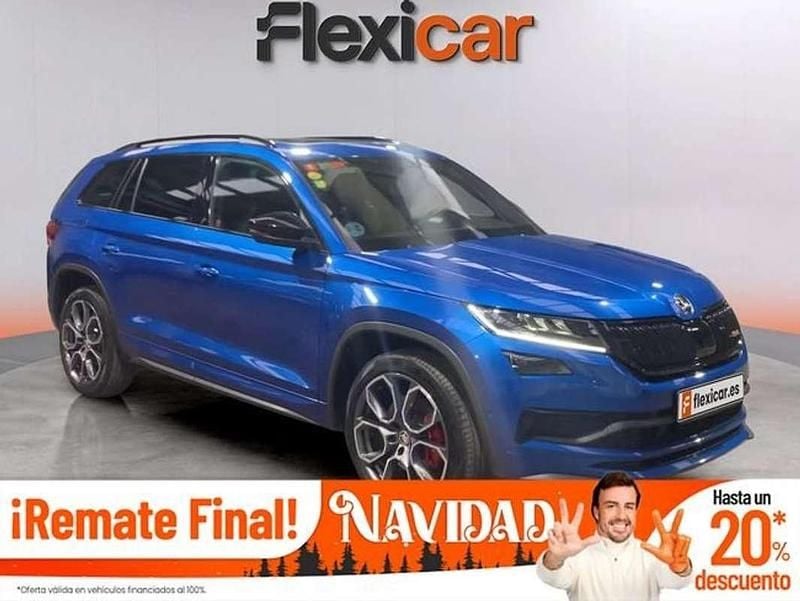 Azul Usado 2019 Skoda Kodiaq RS SUV | 25.990 € (Super precio) - Imagen 1/4