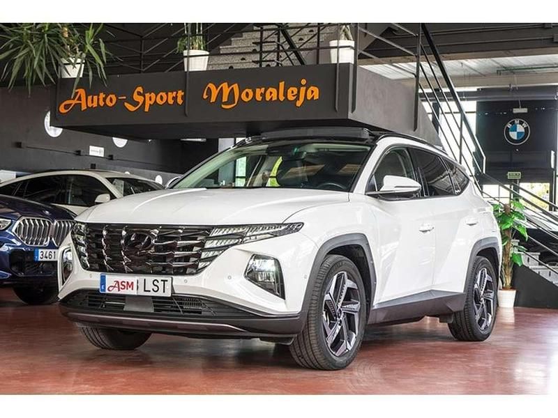 Blanco Usado 2021 Hyundai Tucson Style SUV | 27.900 € (Precio justo) - Imagen 1/4
