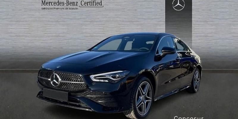 Negro Nuevo 2024 Mercedes CLA200 Berlina | 37.499 € (Precio justo) - Imagen 1/4