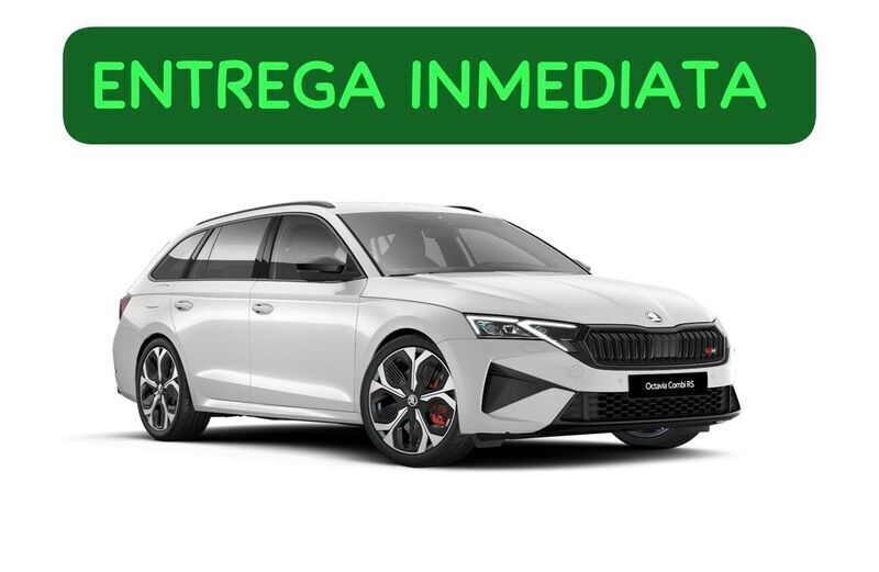Blanco Nuevo 2024 Skoda Octavia RS Familiar | 44.390 € (Caro) - Imagen 1/3