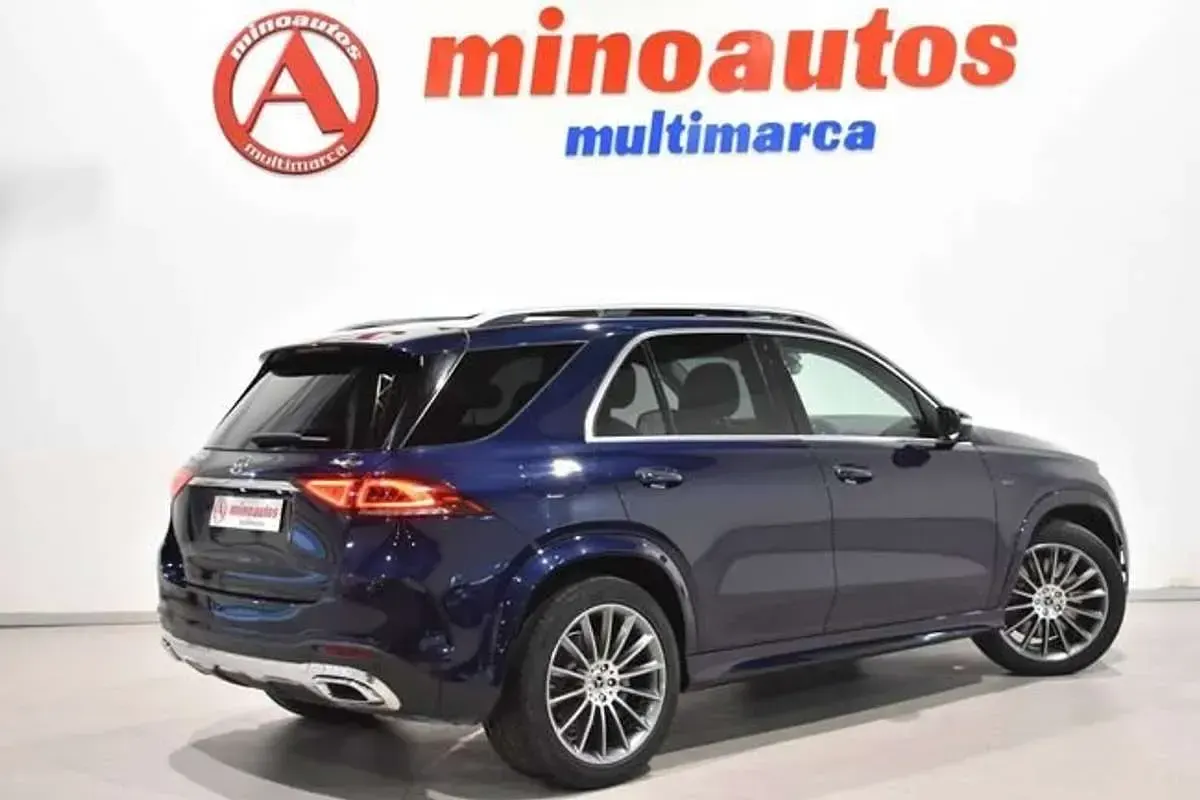 Usado Mercedes GLE350 AMG line 321 CV (236 kW) 2020 Azul SUV
