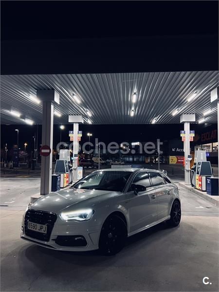 Blanco Usado 2016 Audi A3 Sportback S-Line Berlina | 15.350 € (Buen precio) - Imagen 1/4