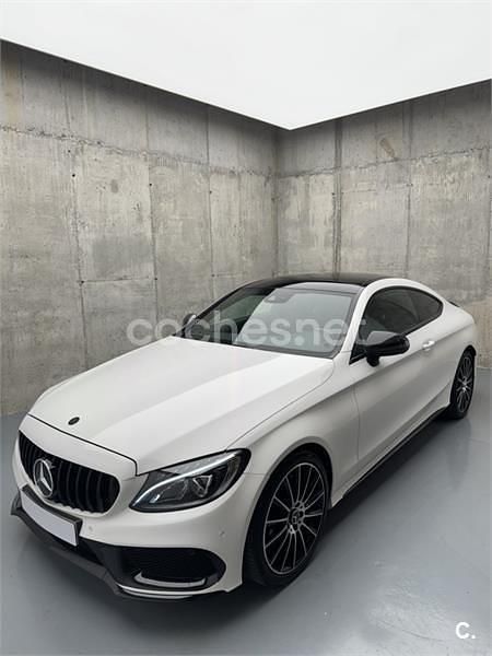 Usado Mercedes C220 170 CV (125 kW) 2017 Blanco Coupe