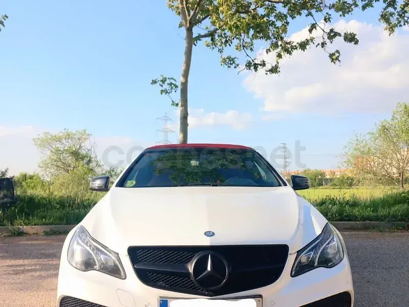 Usado Mercedes E220 170 CV (125 kW) 2013 Blanco Descapotable