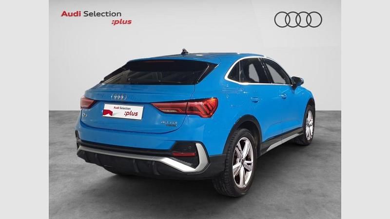 Usado Audi Q3 Sportback S-Line 200 CV (147 kW) 2021 Azul turbo (sólida) SUV