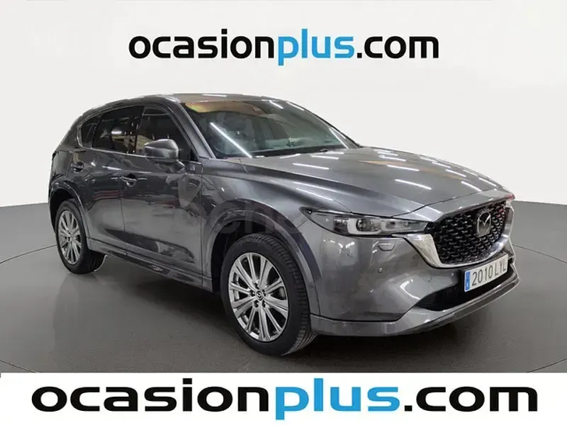 Usado Mazda CX-5 Signature 184 CV (135 kW) 2022 Gris / plata SUV