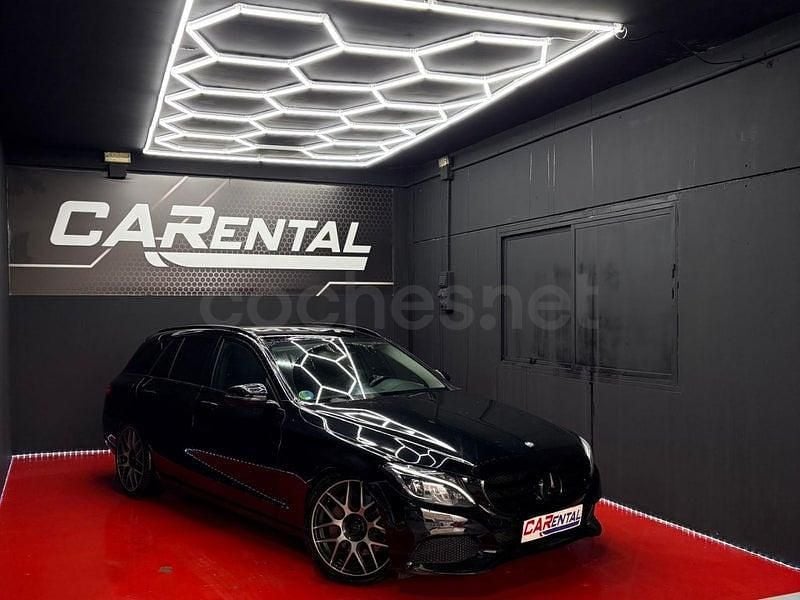 Usado Mercedes C350e 279 CV (205 kW) 2017 Negro Familiar
