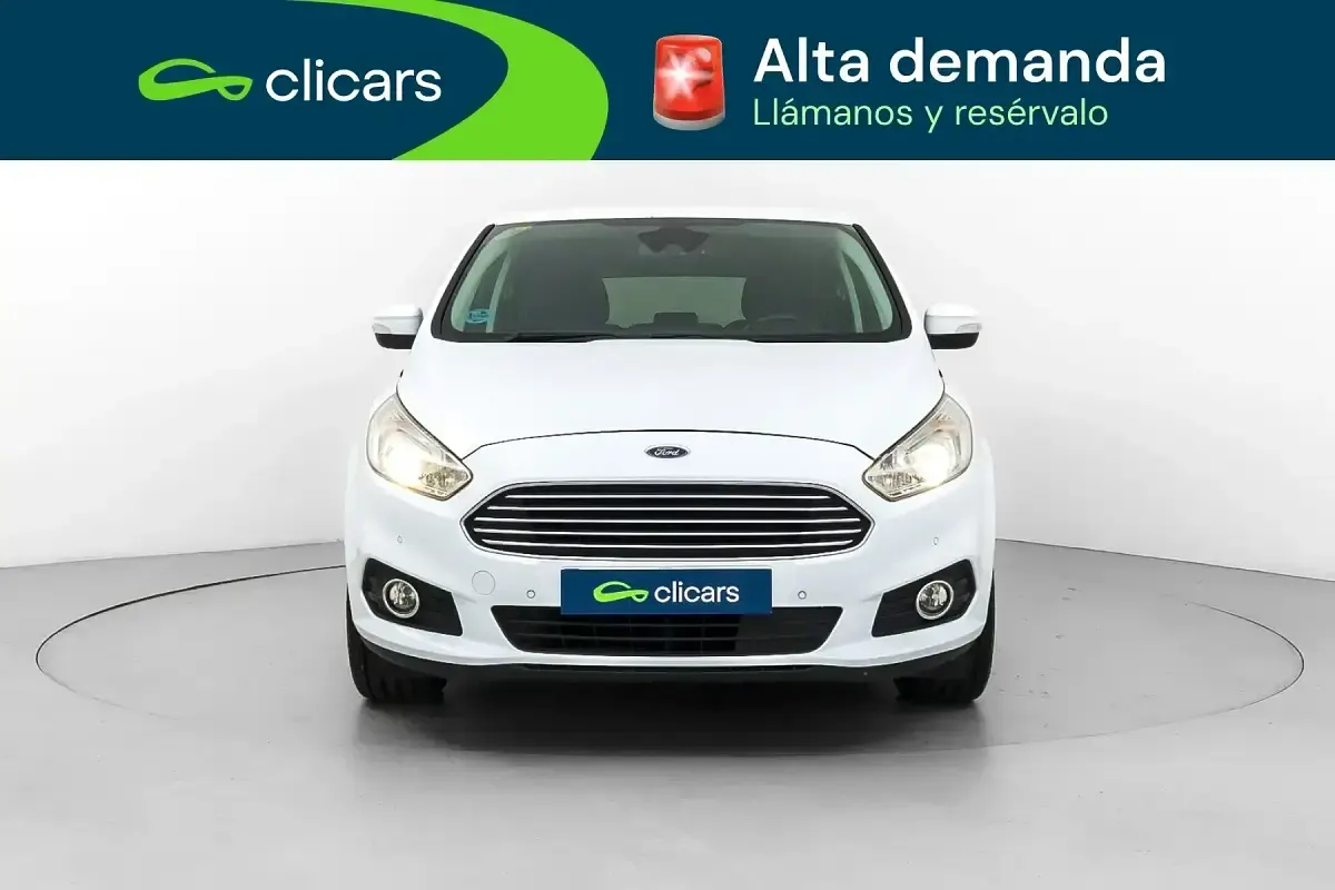 Usado Ford S-MAX Trend 160 CV (117 kW) 2016 Blanco Monovolumen