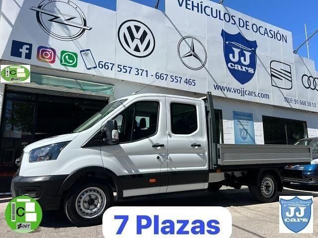 Blanco Usado 2020 Ford Transit Ambiente Descapotable | 26.900 € - Imagen 1/4