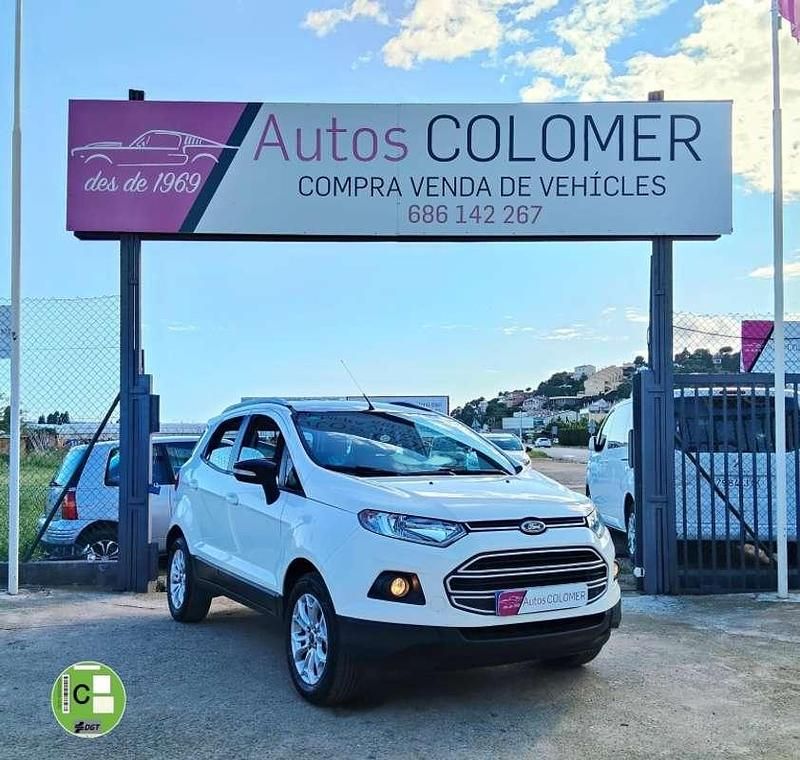 Usado Ford Ecosport Trend 95 CV (69 kW) 2015 Blanco SUV