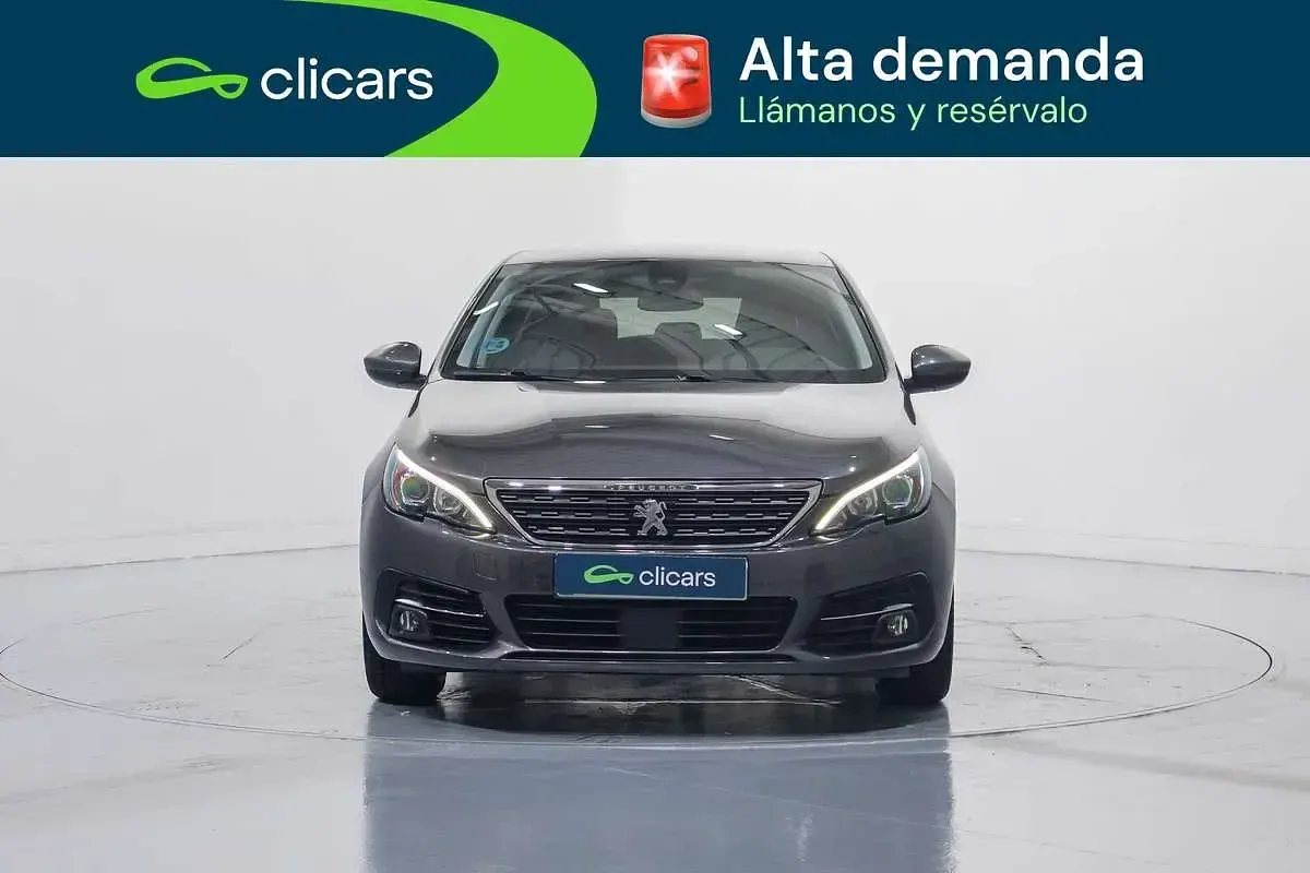 Usado Peugeot 308 Allure 131 CV (96 kW) 2021 Gris Utilitario